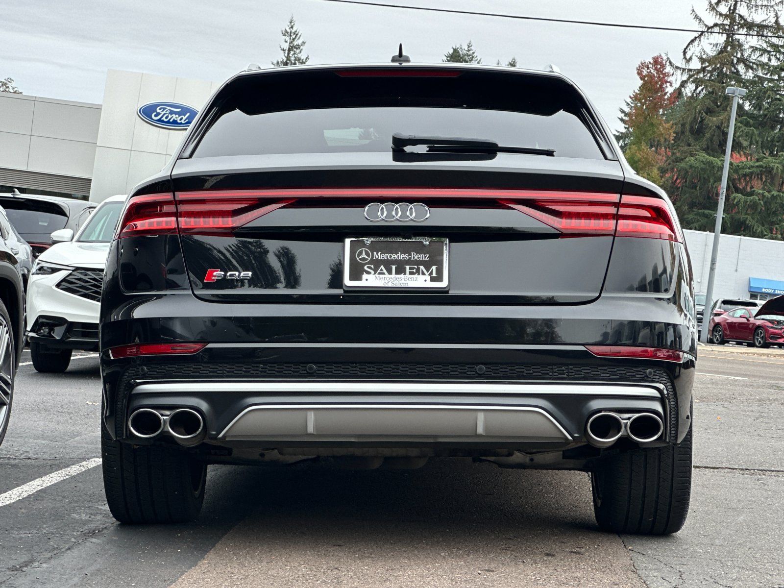 used 2021 Audi SQ8 car, priced at $58,998