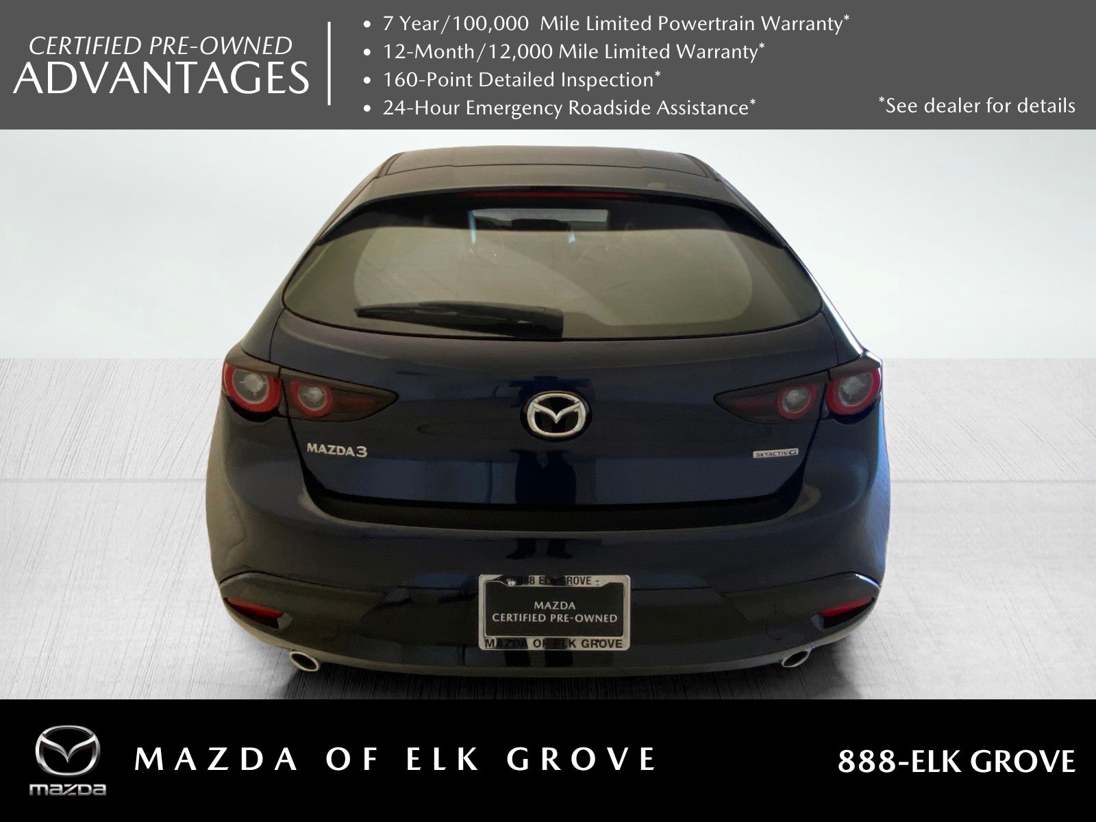 used 2025 Mazda Mazda3 car, priced at $23,995