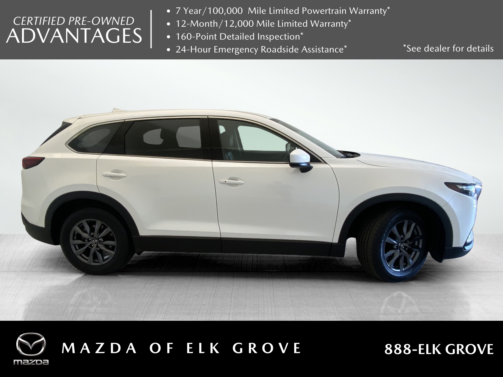 used 2021 Mazda CX-9 car, priced at $27,995