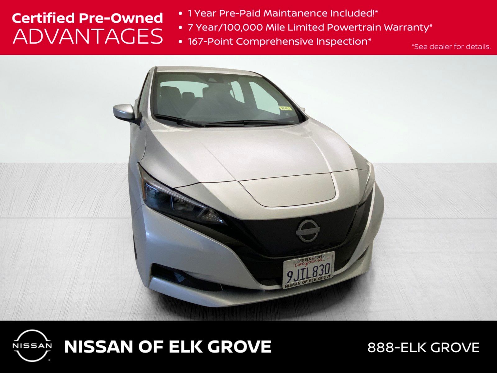 used 2024 Nissan Leaf car, priced at $19,995