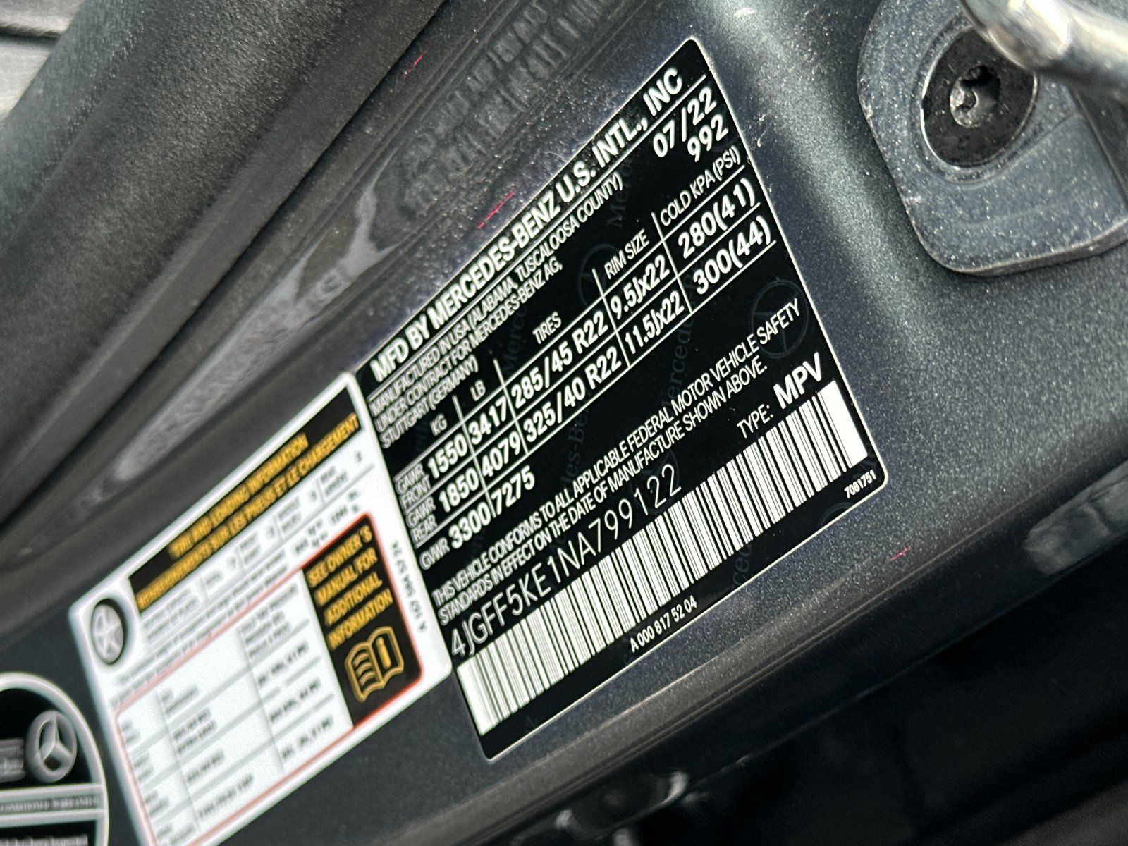 used 2022 Mercedes-Benz GLS car, priced at $59,988