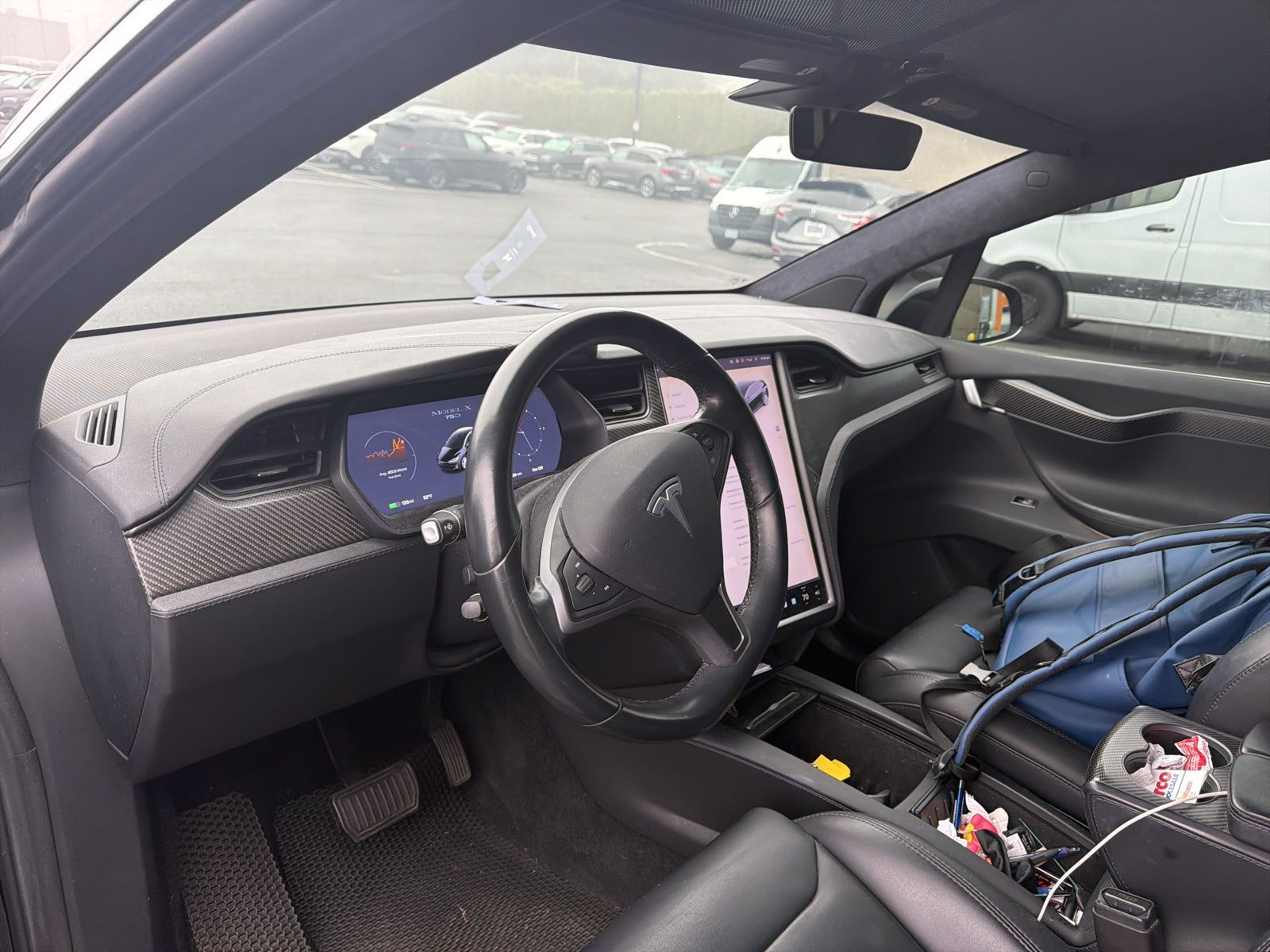 used 2018 Tesla Model X car, priced at $27,498