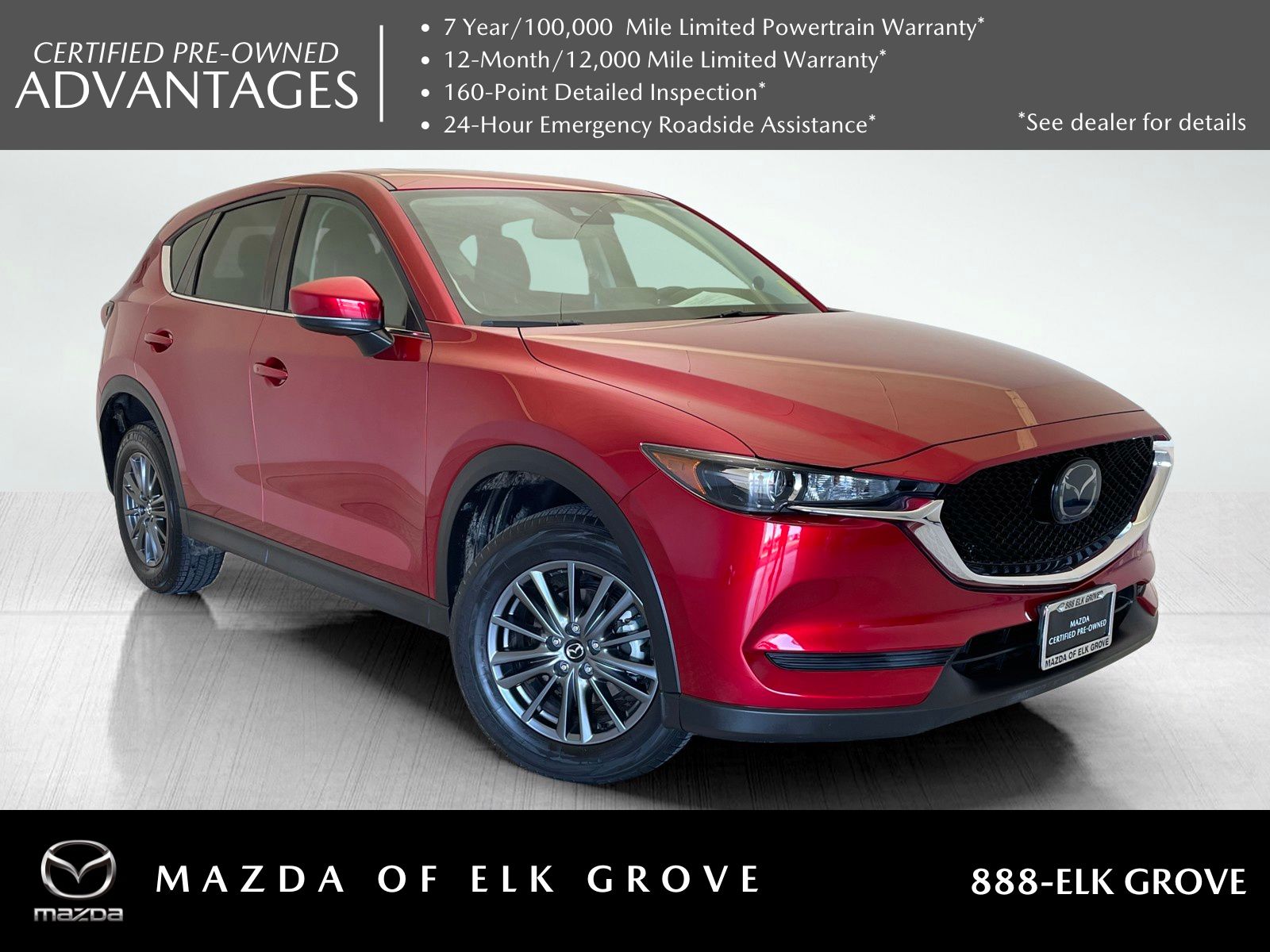 used 2021 Mazda CX-5 car, priced at $23,963