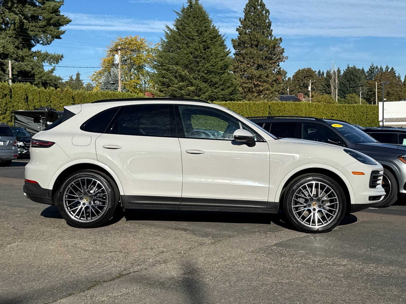 used 2021 Porsche Cayenne car, priced at $53,998