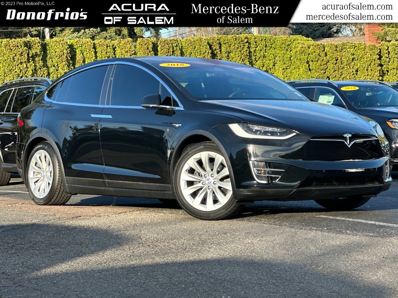 used 2018 Tesla Model X car, priced at $26,498