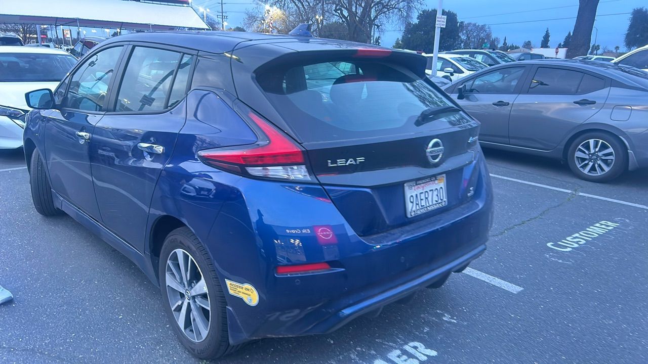 used 2022 Nissan Leaf car, priced at $17,999