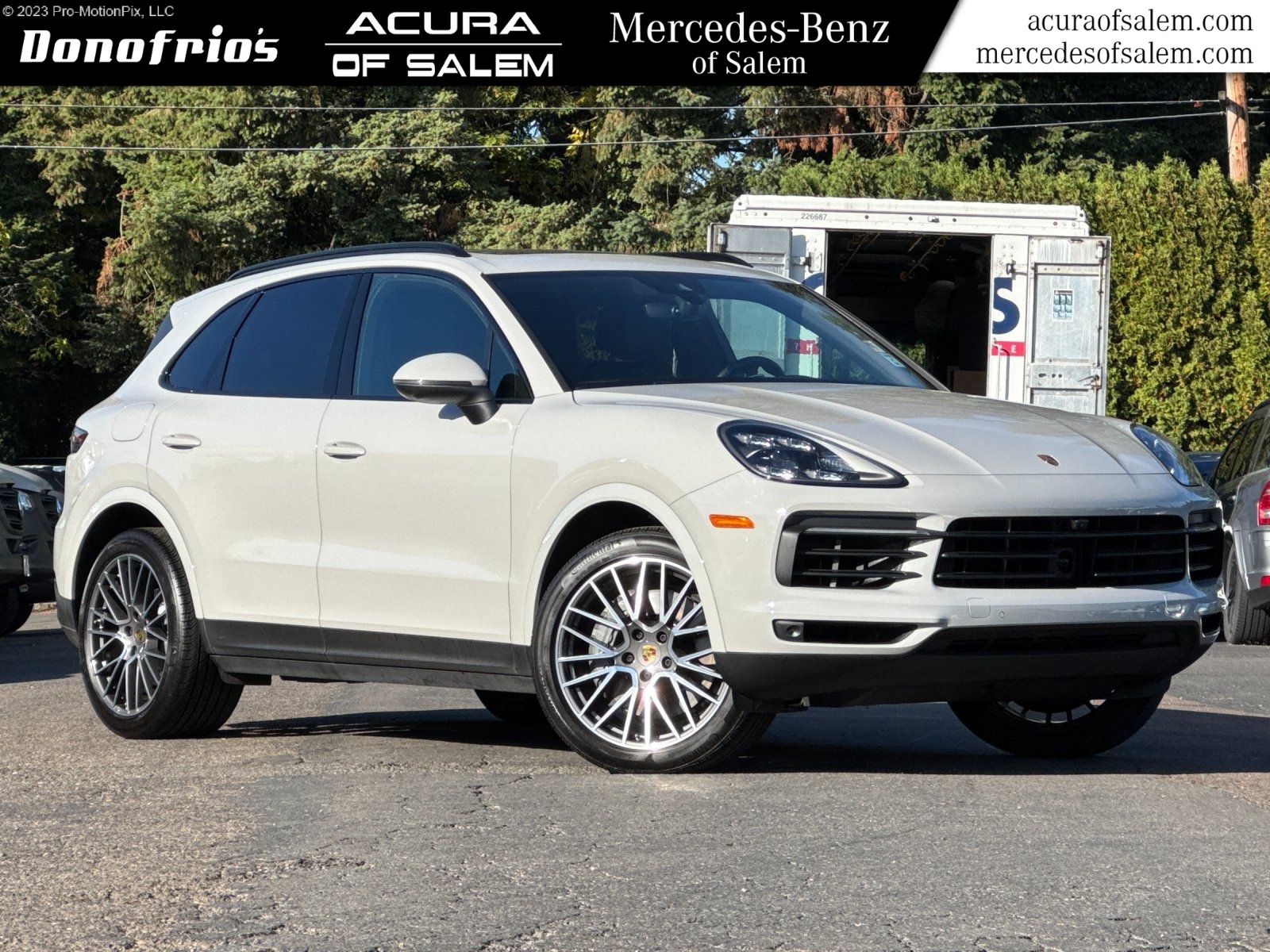 used 2021 Porsche Cayenne car, priced at $53,998
