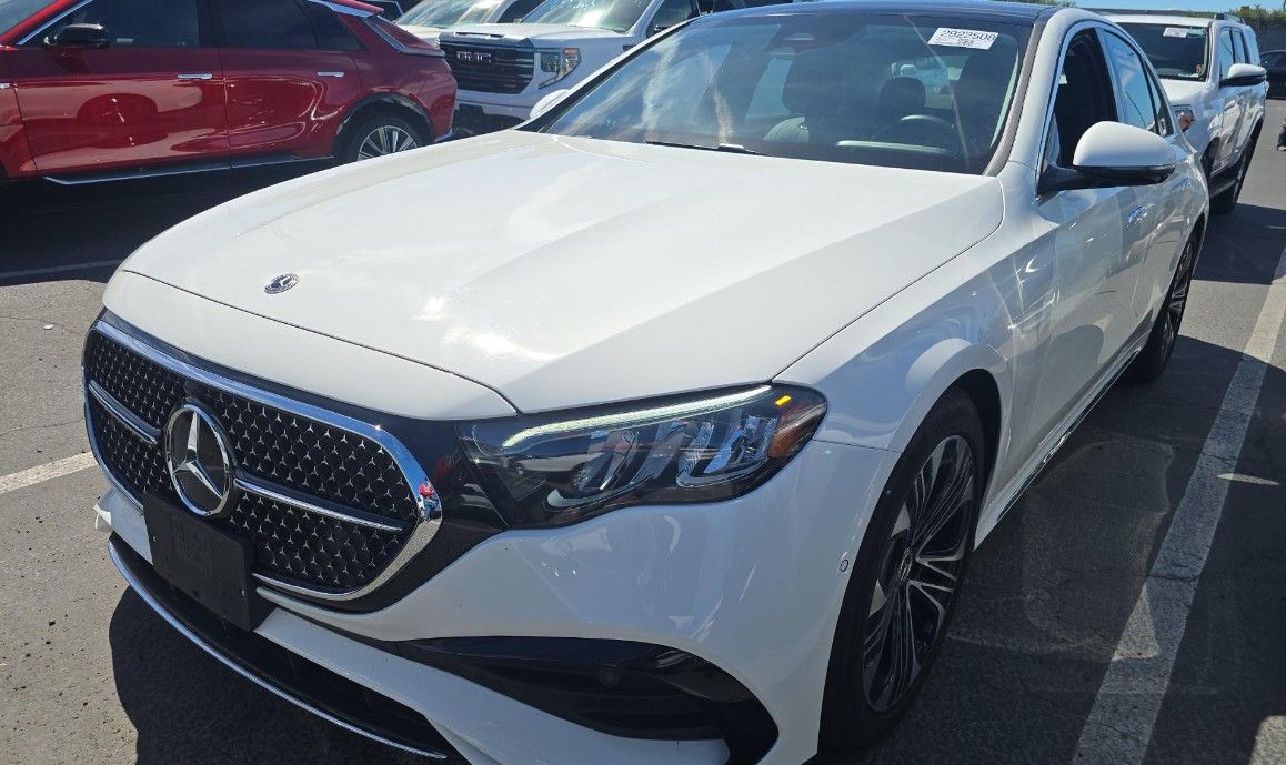 used 2025 Mercedes-Benz E-Class car, priced at $59,998