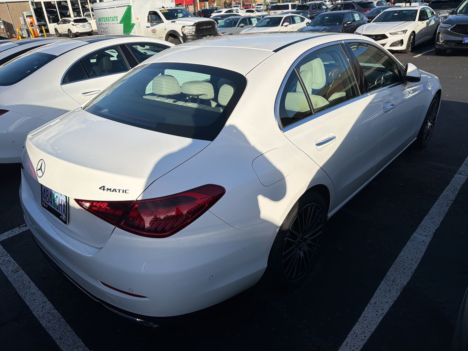 used 2025 Mercedes-Benz C-Class car, priced at $44,998