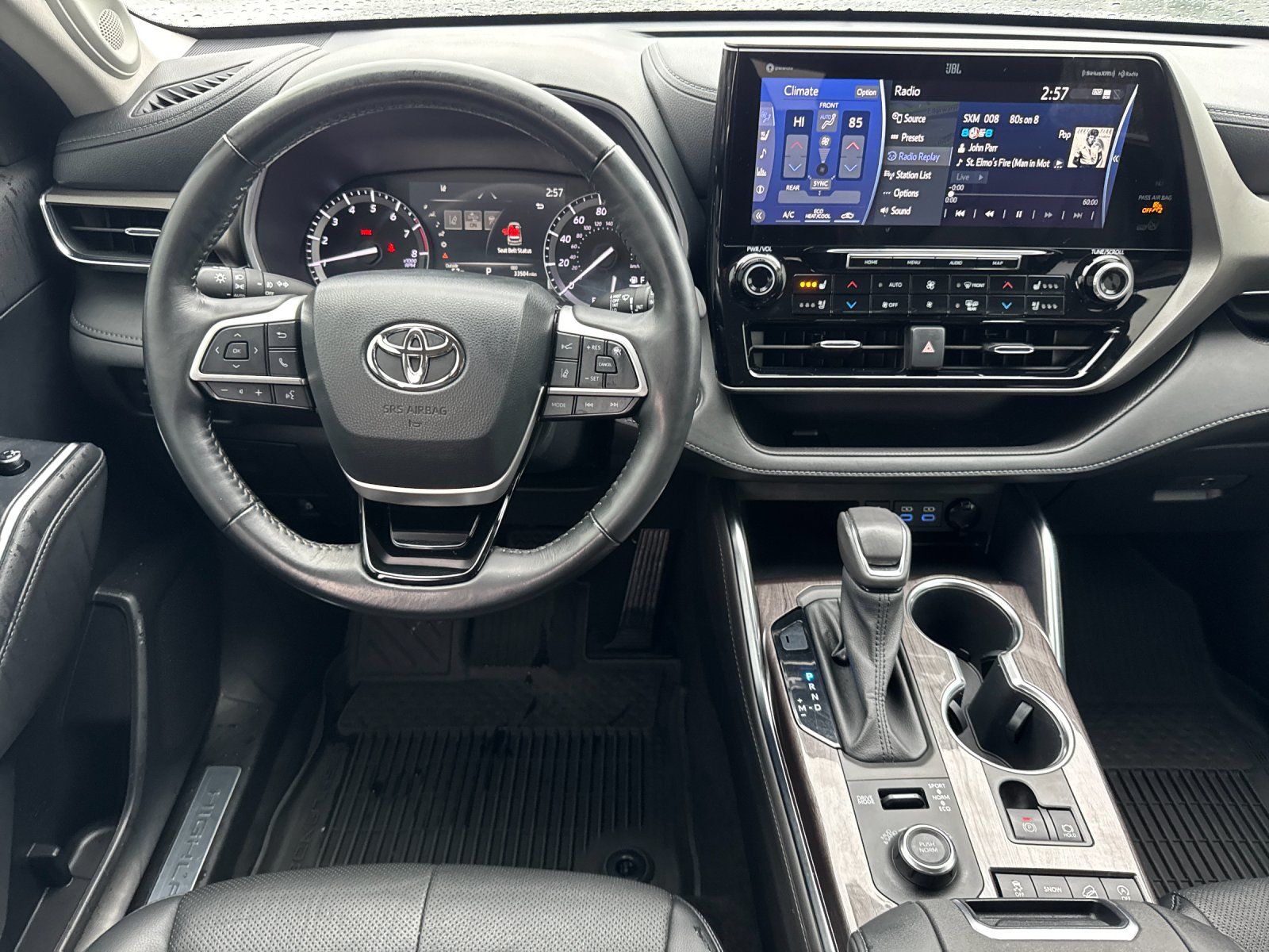 used 2022 Toyota Highlander car, priced at $36,998