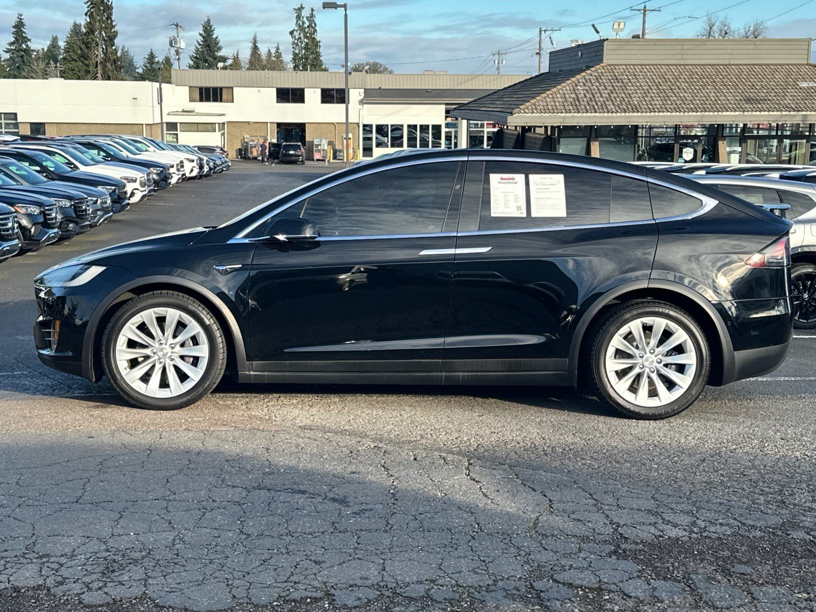 used 2018 Tesla Model X car, priced at $26,498
