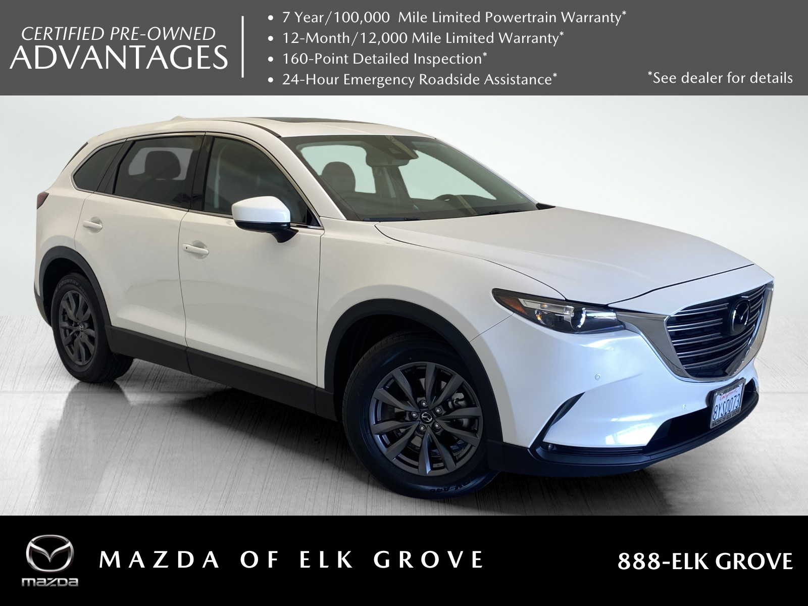 used 2021 Mazda CX-9 car, priced at $27,995