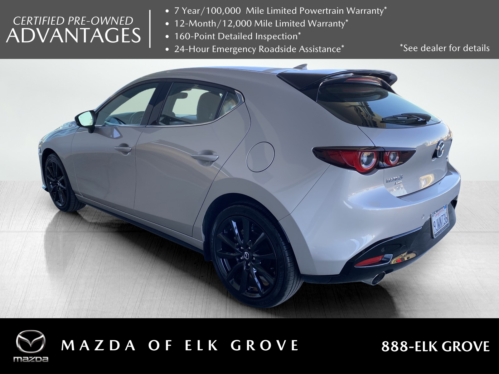 used 2024 Mazda Mazda3 car, priced at $30,455