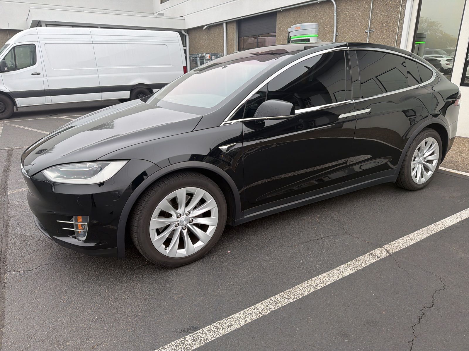 used 2018 Tesla Model X car, priced at $27,498