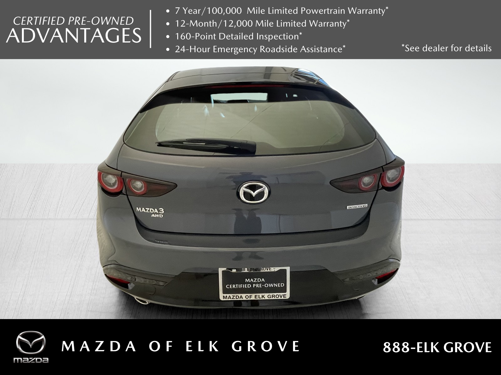 used 2024 Mazda Mazda3 car, priced at $27,455