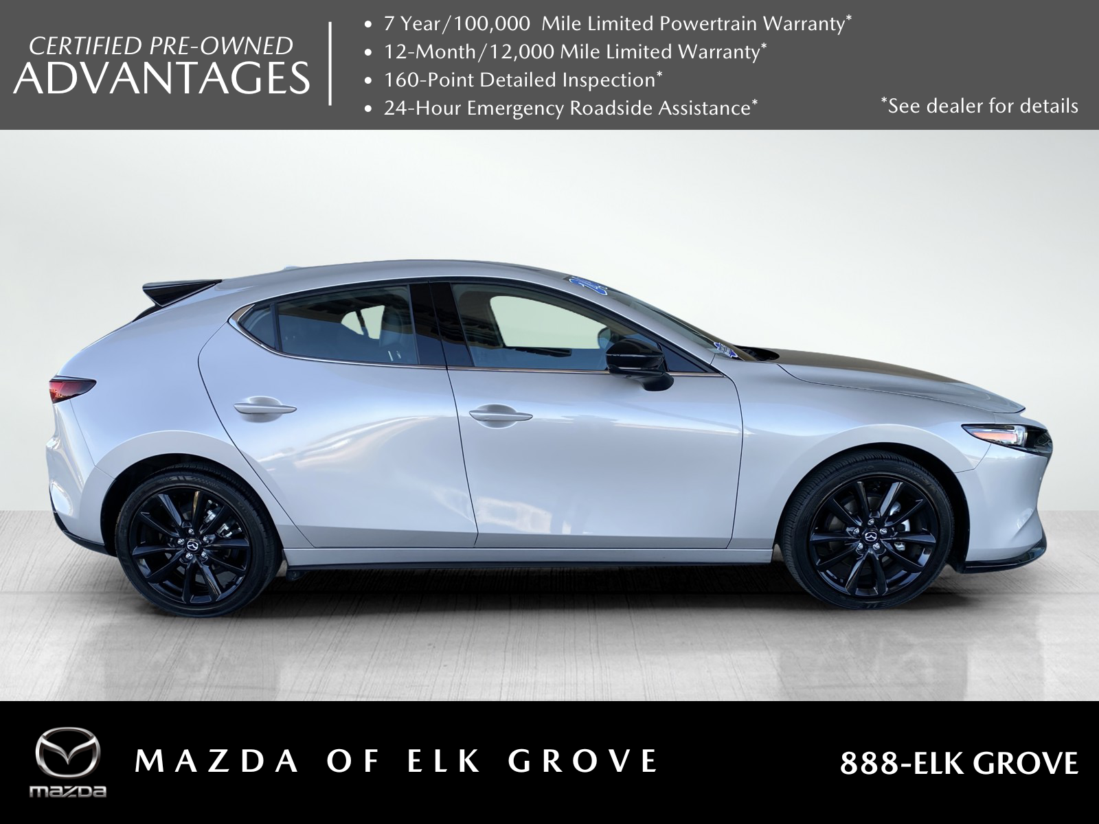 used 2024 Mazda Mazda3 car, priced at $30,455