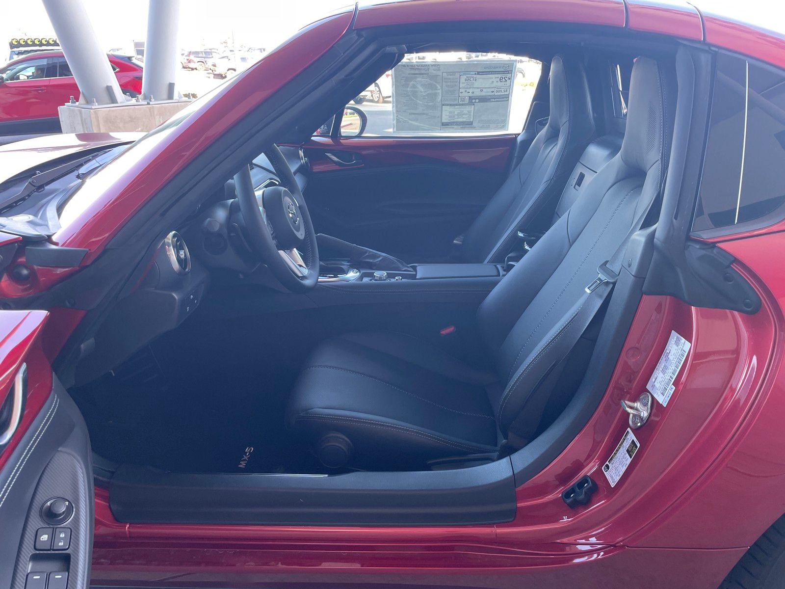 new 2024 Mazda MX-5 Miata RF car, priced at $38,560