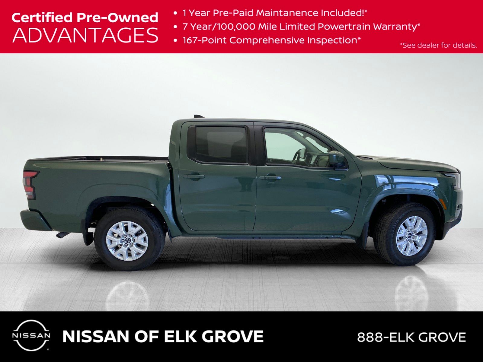 used 2023 Nissan Frontier car, priced at $31,491