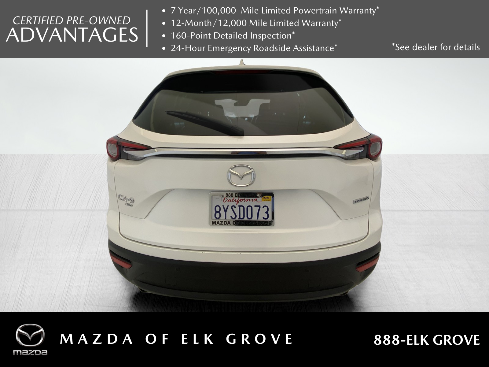 used 2021 Mazda CX-9 car, priced at $27,995