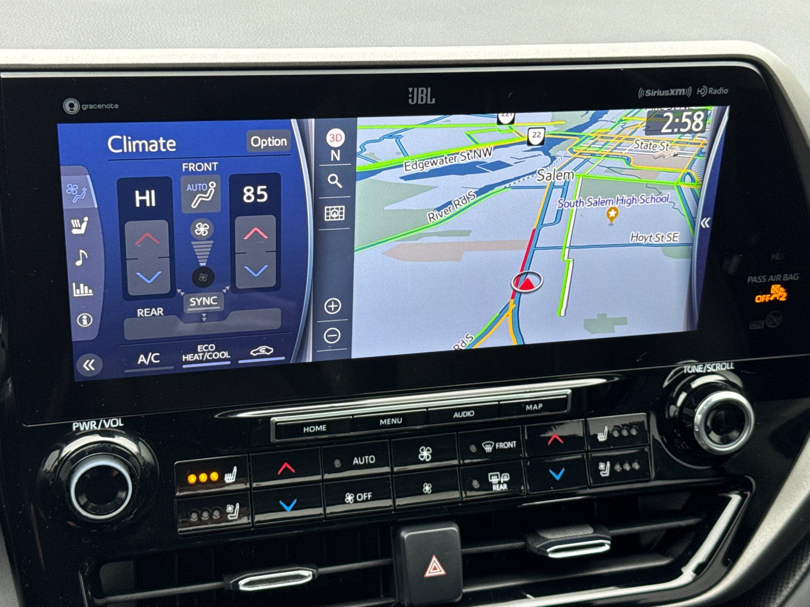 used 2022 Toyota Highlander car, priced at $36,998