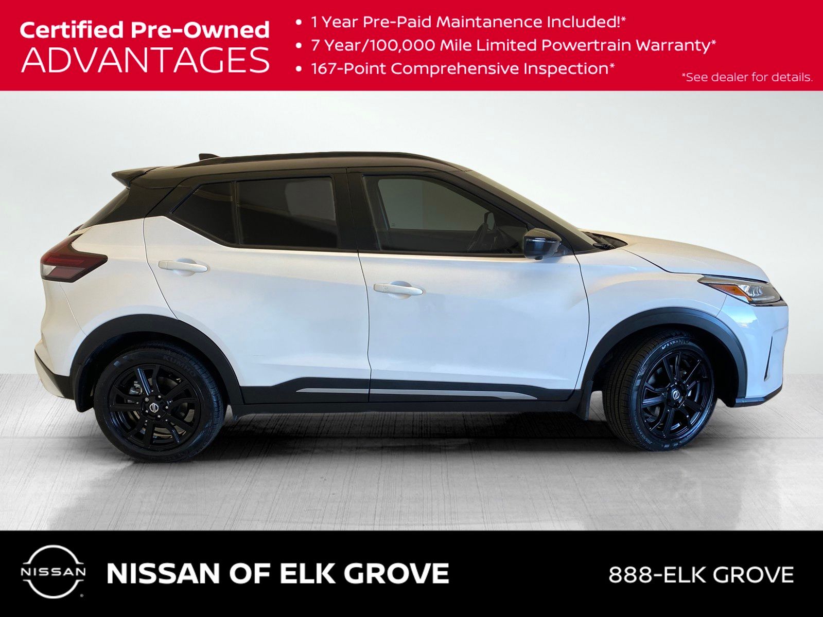 used 2021 Nissan Kicks car, priced at $16,494