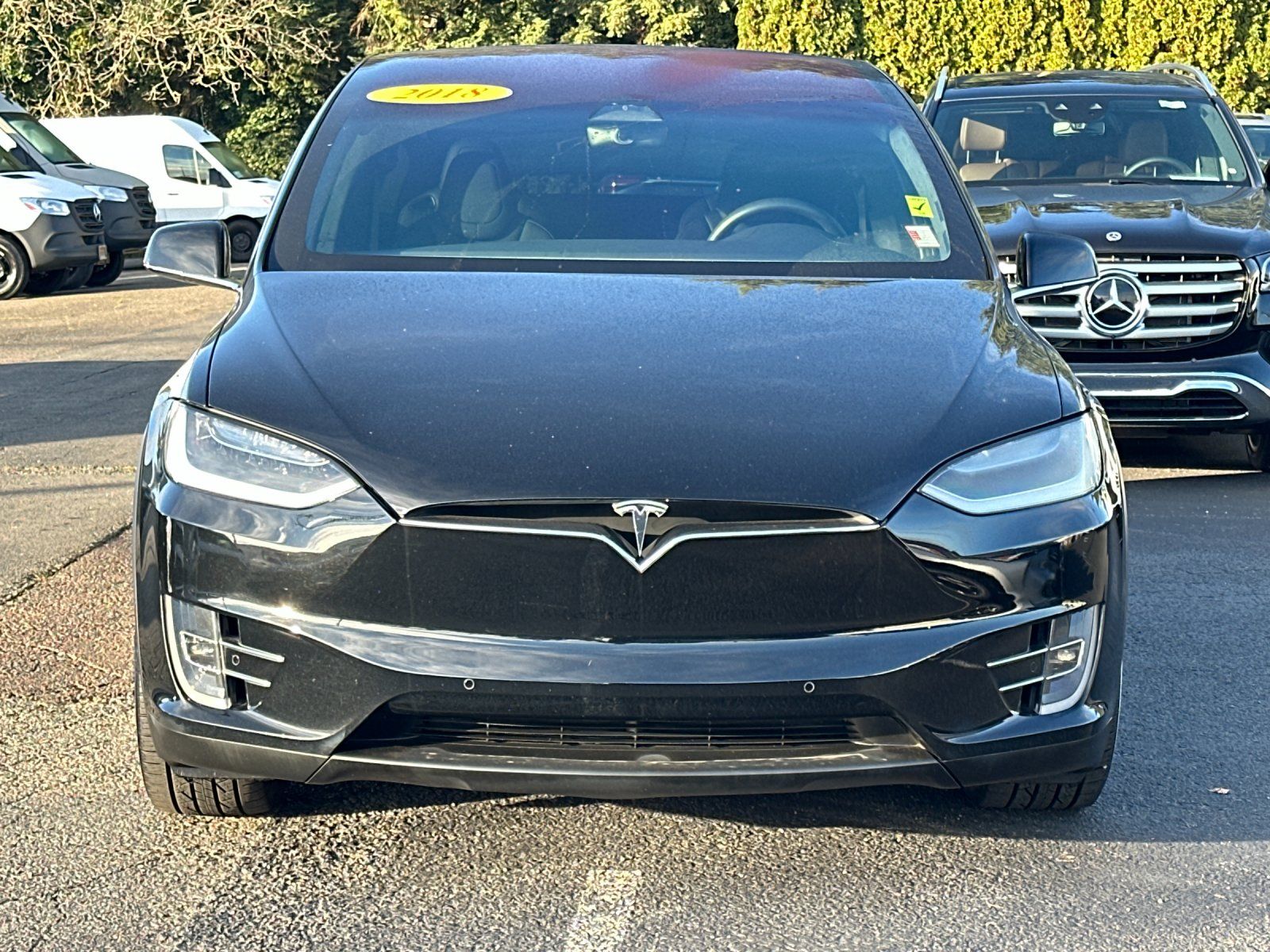 used 2018 Tesla Model X car, priced at $26,498