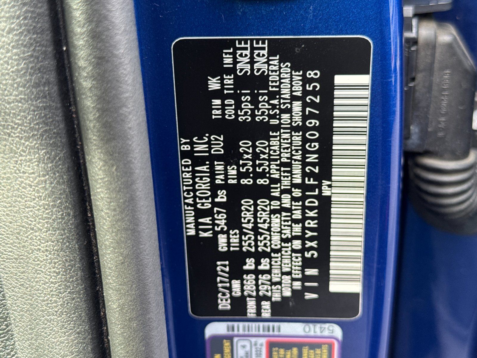 used 2022 Kia Sorento car, priced at $29,998