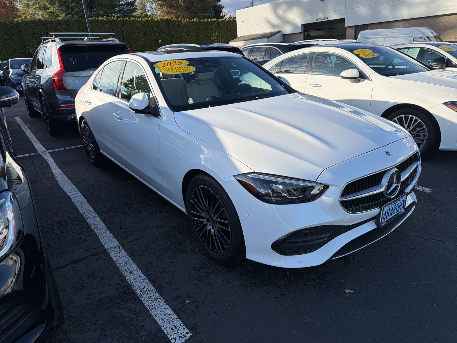 used 2025 Mercedes-Benz C-Class car, priced at $44,998