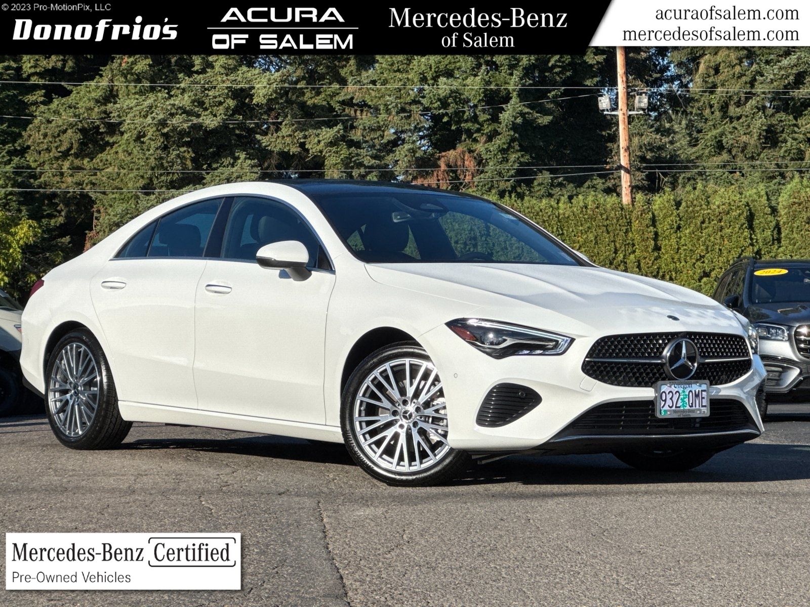 used 2025 Mercedes-Benz CLA car, priced at $40,998