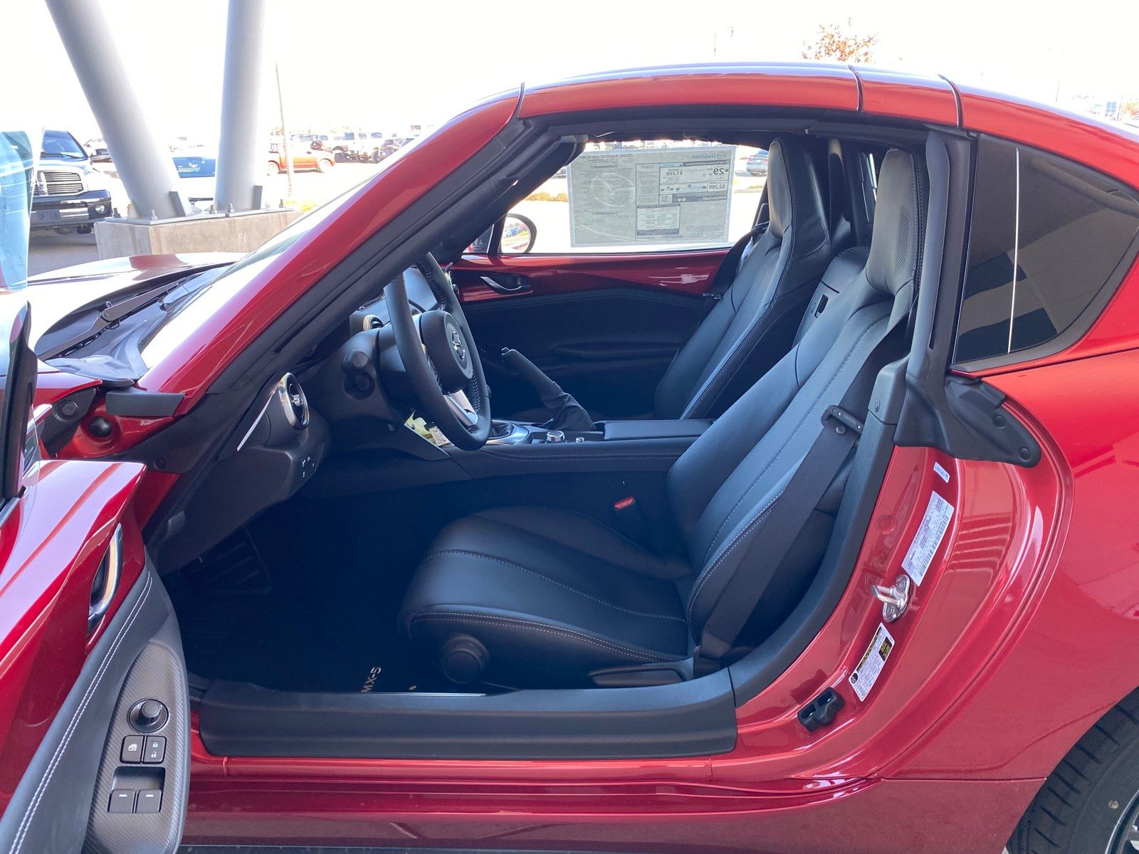 new 2024 Mazda MX-5 Miata RF car, priced at $37,515