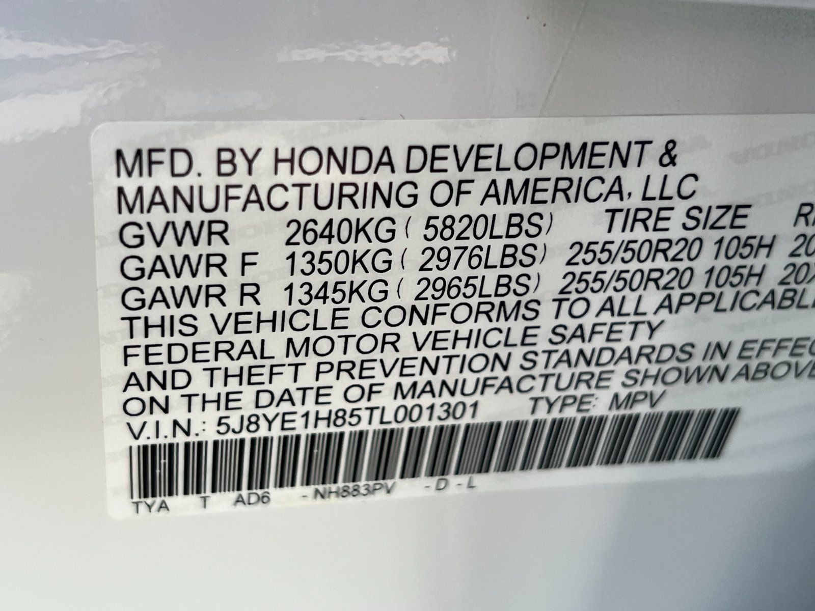 used 2026 Acura MDX car, priced at $64,498