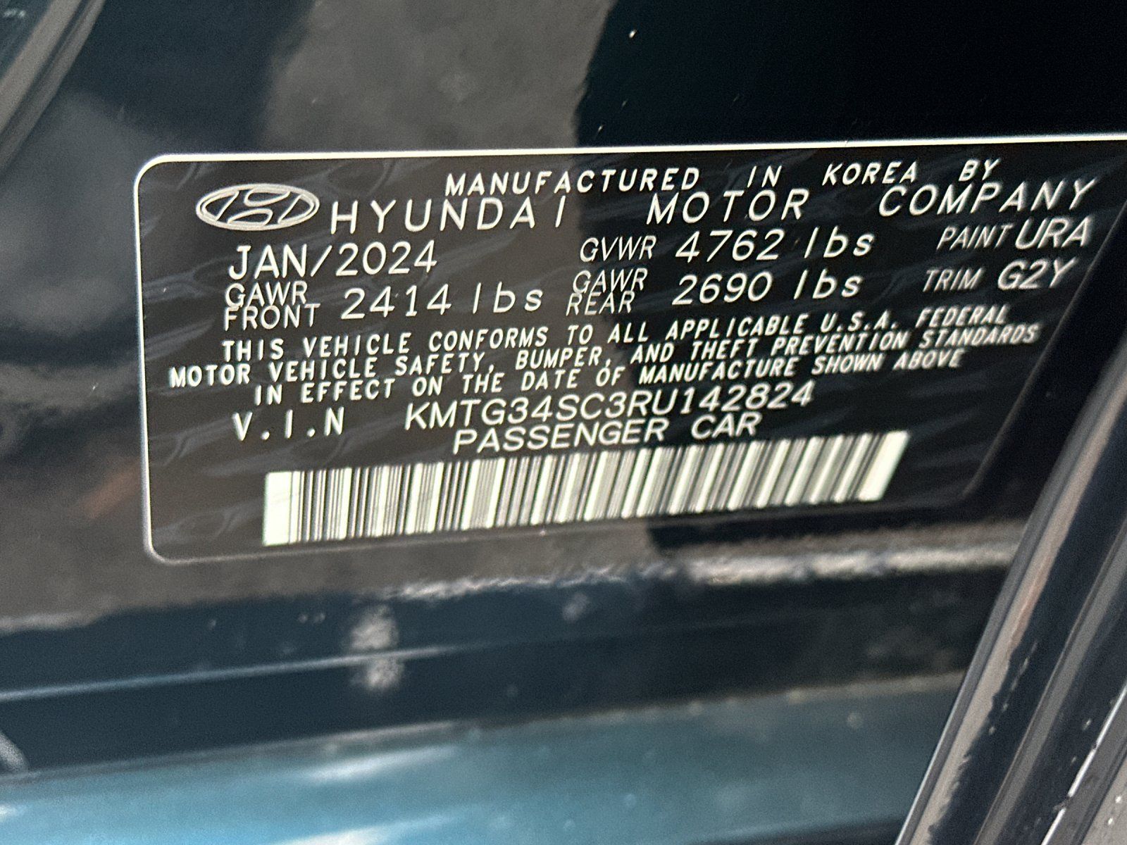 used 2024 Genesis G70 car, priced at $27,998