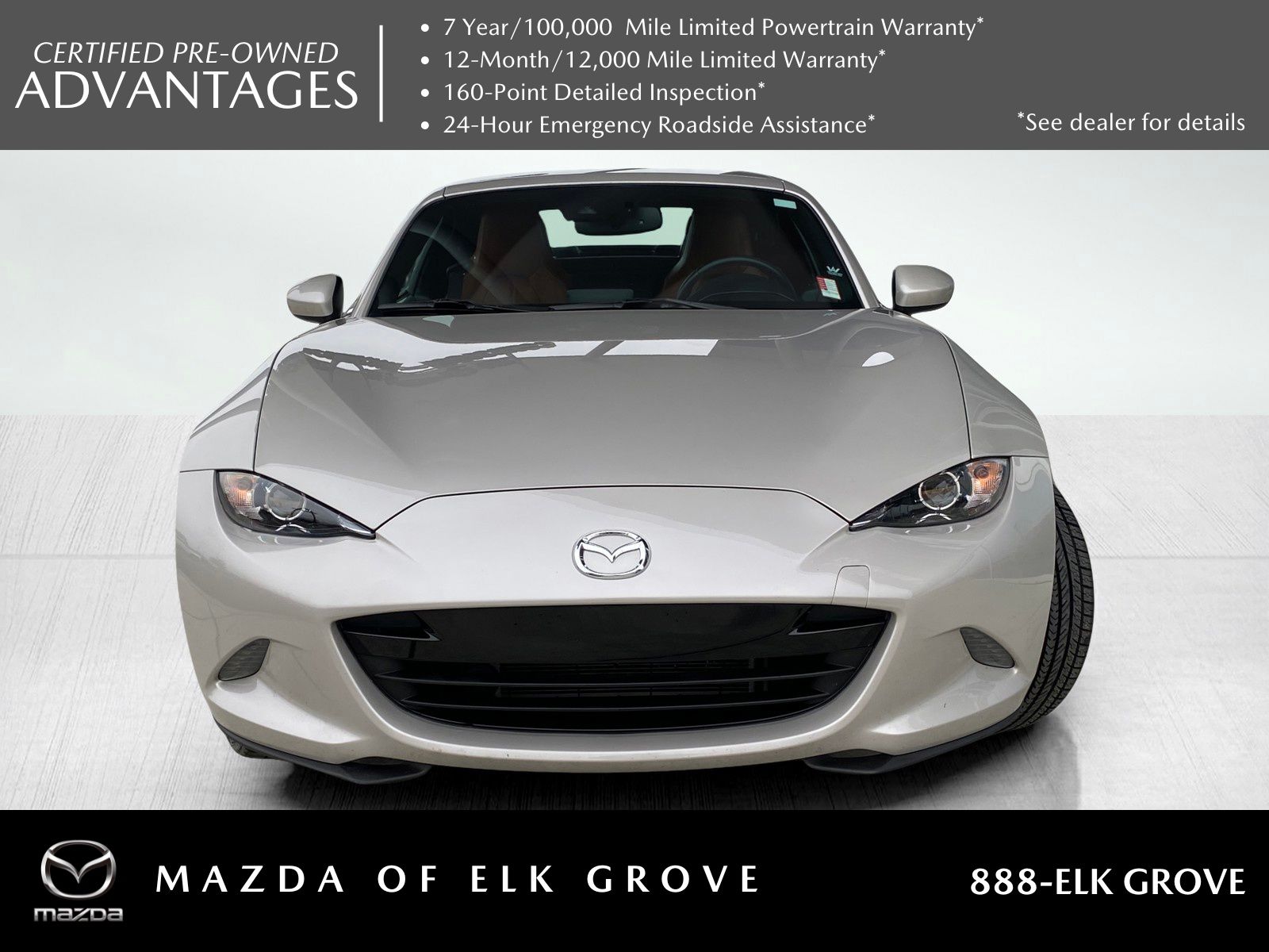 used 2022 Mazda Miata RF car, priced at $27,711