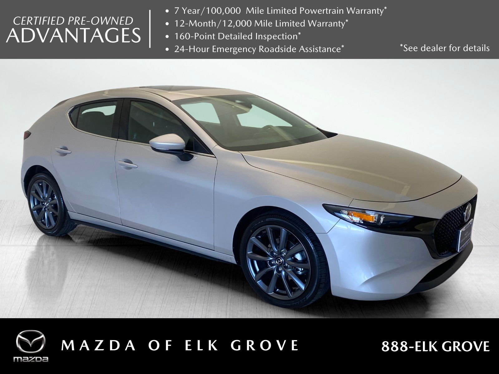 used 2024 Mazda Mazda3 car, priced at $26,995