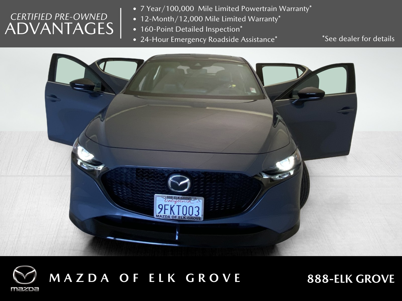 used 2023 Mazda Mazda3 car, priced at $29,236