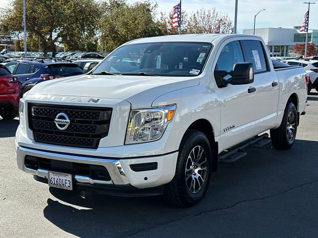 used 2022 Nissan Titan car, priced at $36,850