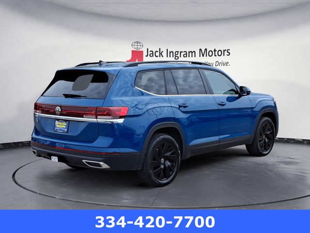 new 2025 Volkswagen Atlas car, priced at $45,128