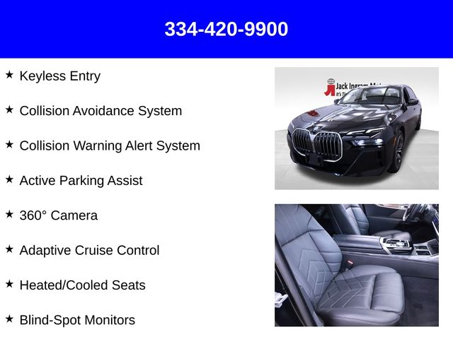 used 2024 BMW 7-Series car, priced at $71,997