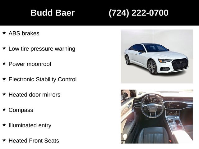 used 2021 Audi A6 car, priced at $28,264