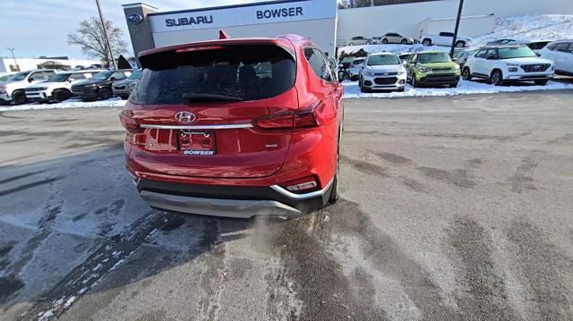 used 2019 Hyundai Santa Fe car, priced at $17,999