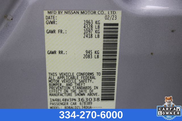 used 2023 Nissan Altima car, priced at $18,999