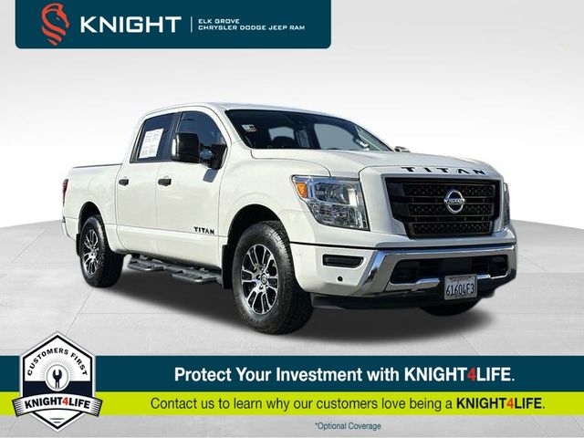 used 2022 Nissan Titan car, priced at $36,850