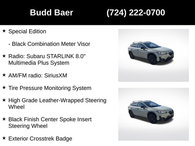 used 2023 Subaru Crosstrek car, priced at $23,893