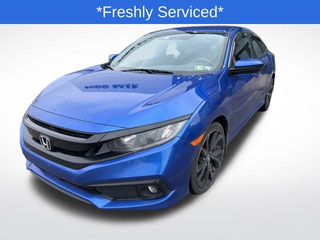 used 2019 Honda Civic car, priced at $18,681