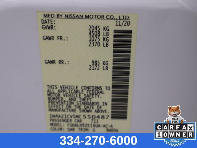 used 2021 Nissan Leaf car, priced at $13,999