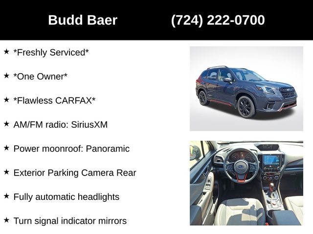 used 2022 Subaru Forester car, priced at $30,489