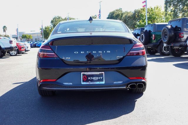used 2023 Genesis G70 car, priced at $26,245