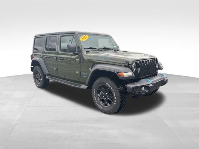 used 2023 Jeep Wrangler car, priced at $34,599