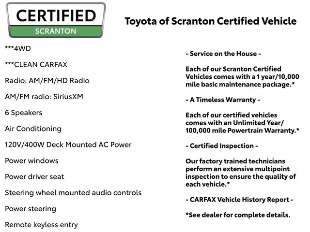 used 2020 Toyota Tacoma car, priced at $33,899