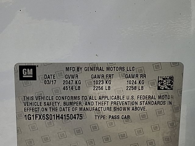 used 2017 Chevrolet Bolt EV car, priced at $11,965